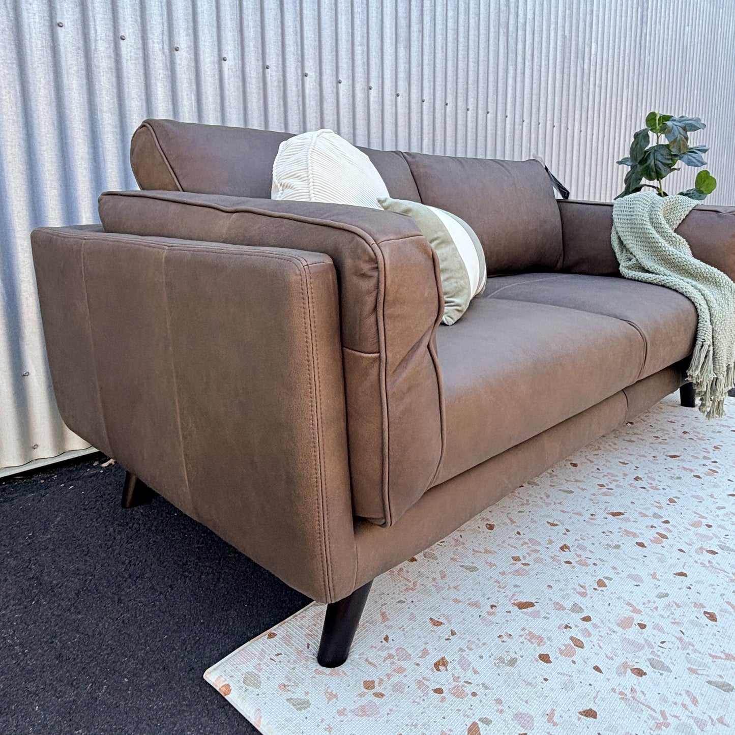 Freedom Ophelia Leather 2 Seater
