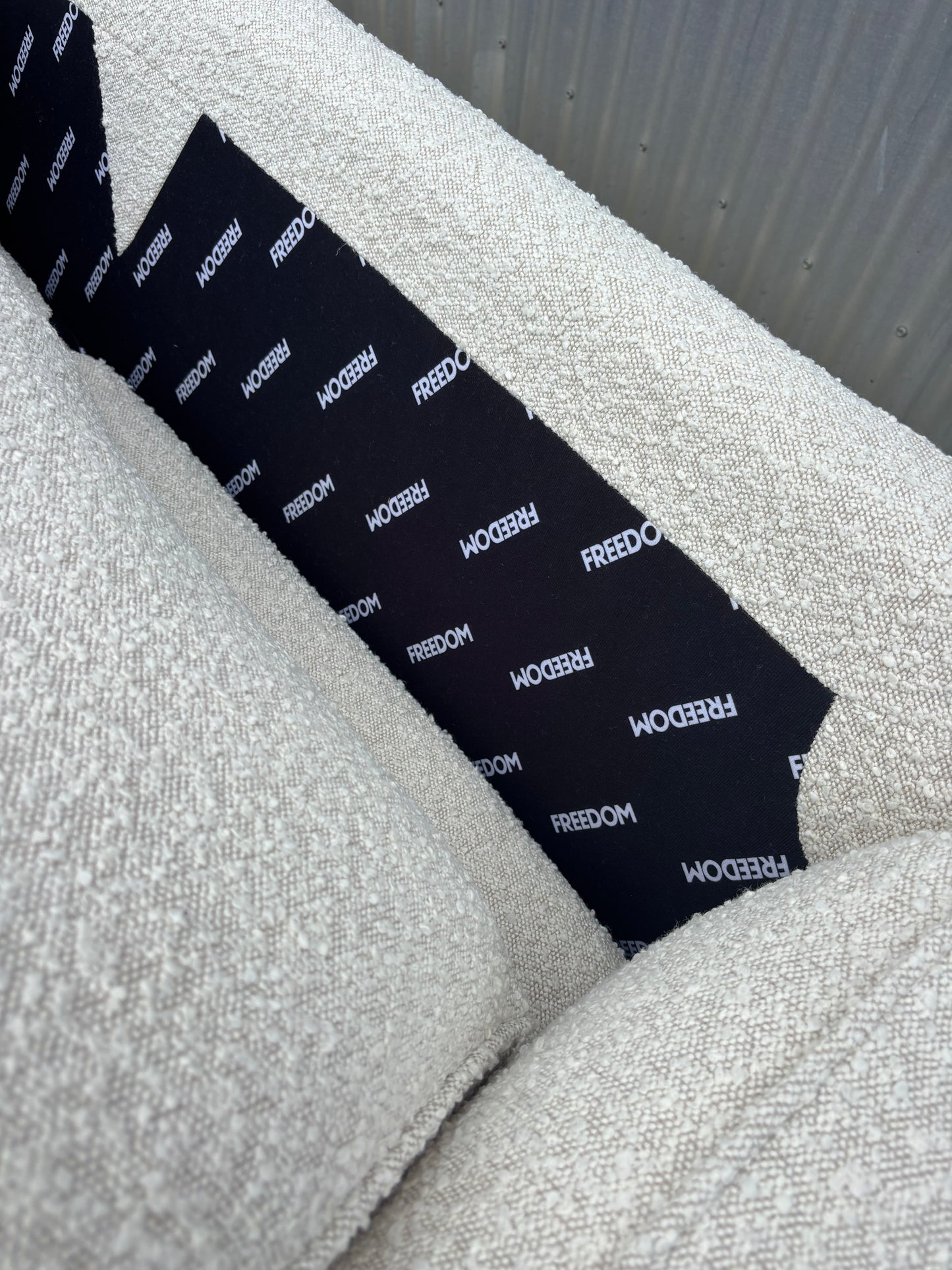 Ophelia 2 Seater Boucle Fabric Lounge