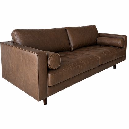 Jackson Leather 3 Seater Sofa