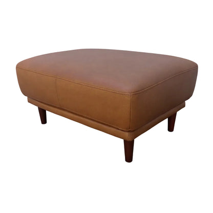 Hugo Leather Ottoman