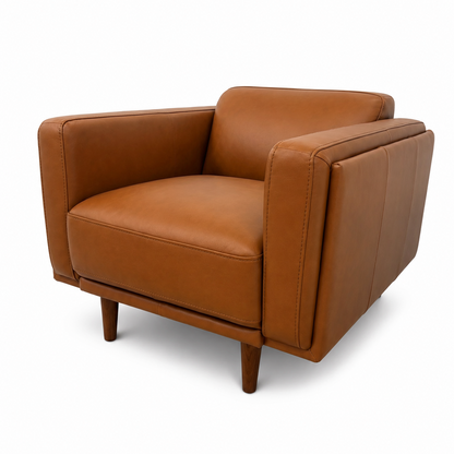 Hugo Leather Armchair