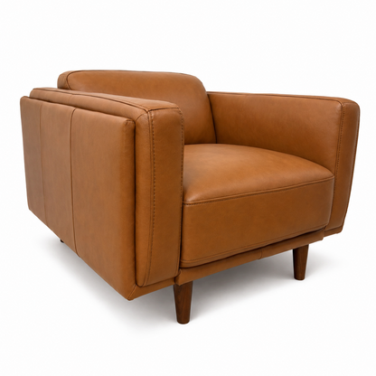 Hugo Leather Armchair