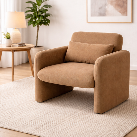 Tate Occasional Chair - Brown - PREORDER 2-3 WEEKS