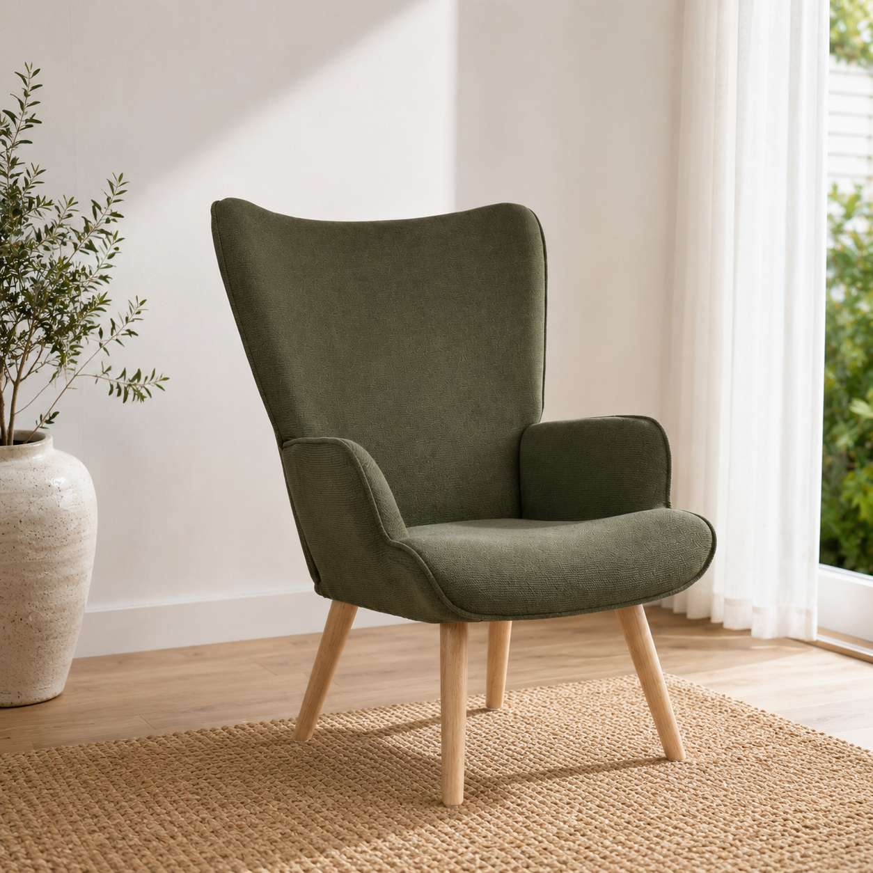 Kelly Occasional Chair - Green