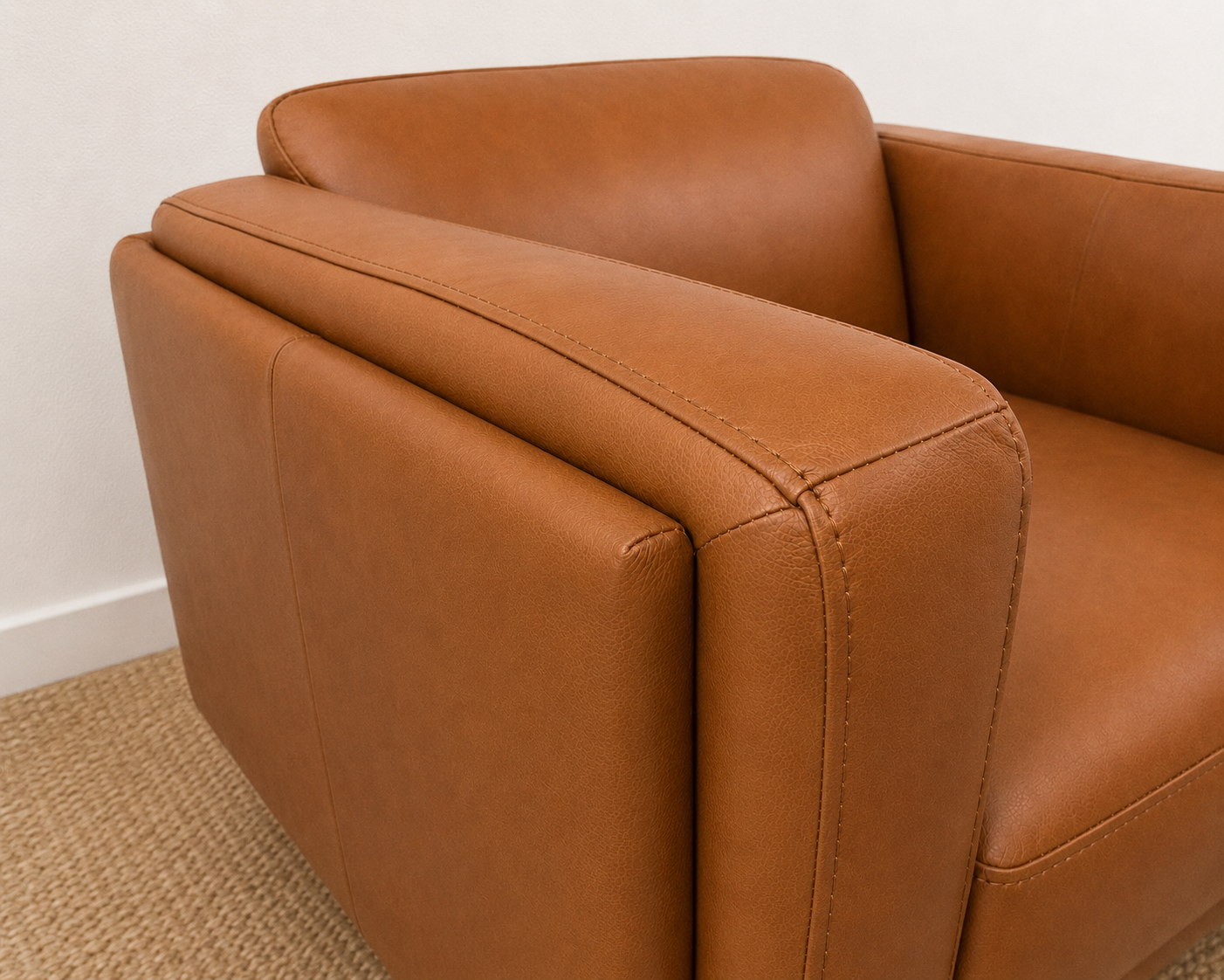 Hugo Leather Armchair