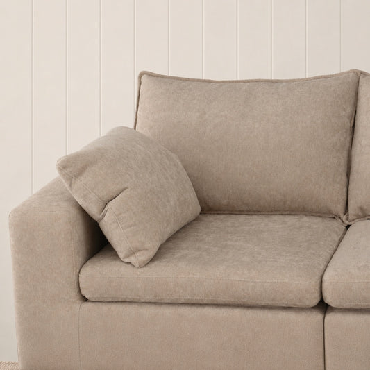 Julle 5 Piece Modular Sofa - Light Taupe