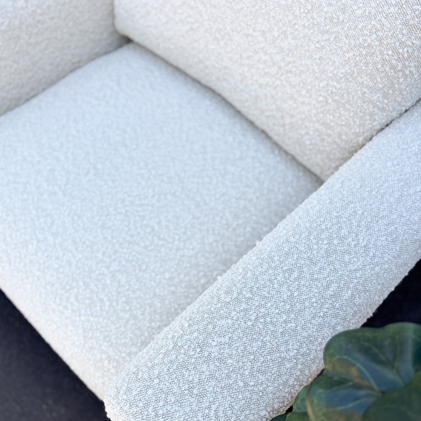 New Sempre Natural Boucle Occasional Armchairs