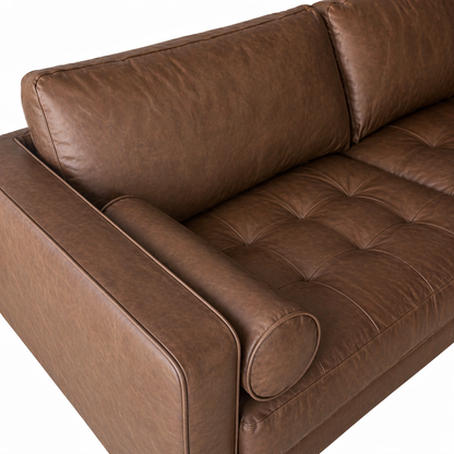 Jackson Leather 3 Seater Sofa