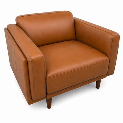 Hugo Leather Armchair