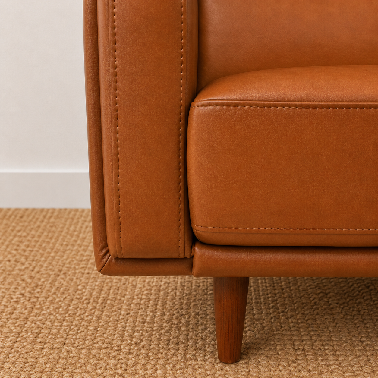 Hugo Leather Armchair