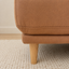 Hugo Vegan Suede Ottoman