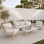 4 Piece Aluminium Outdoor Setting